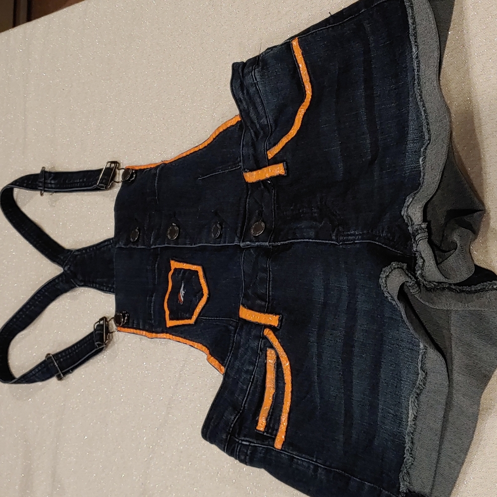 Denver Bronco YMI Coverall Shorts Size 9